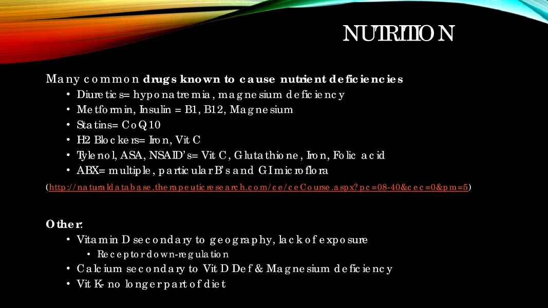 Lab Interpretation from American Herbalists Guild page 15