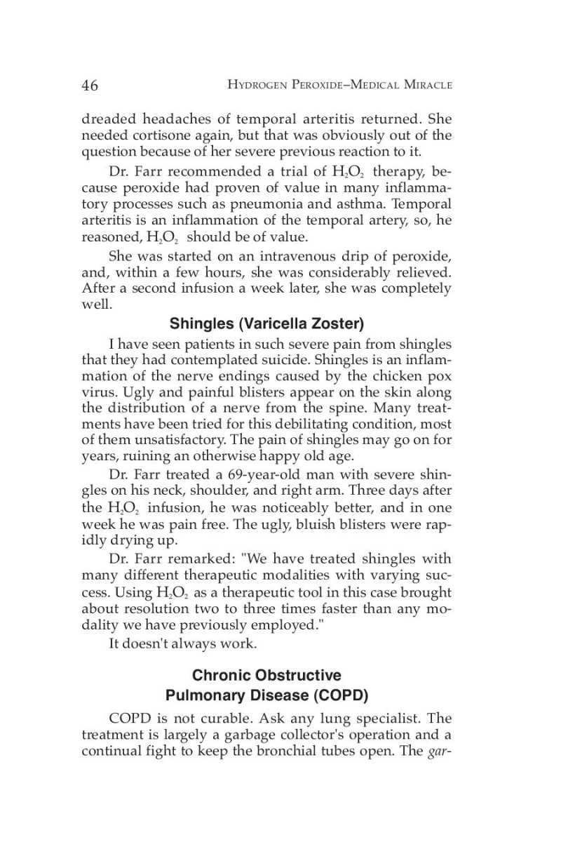 Hydrogen Peroxide Medical Miracle page 48