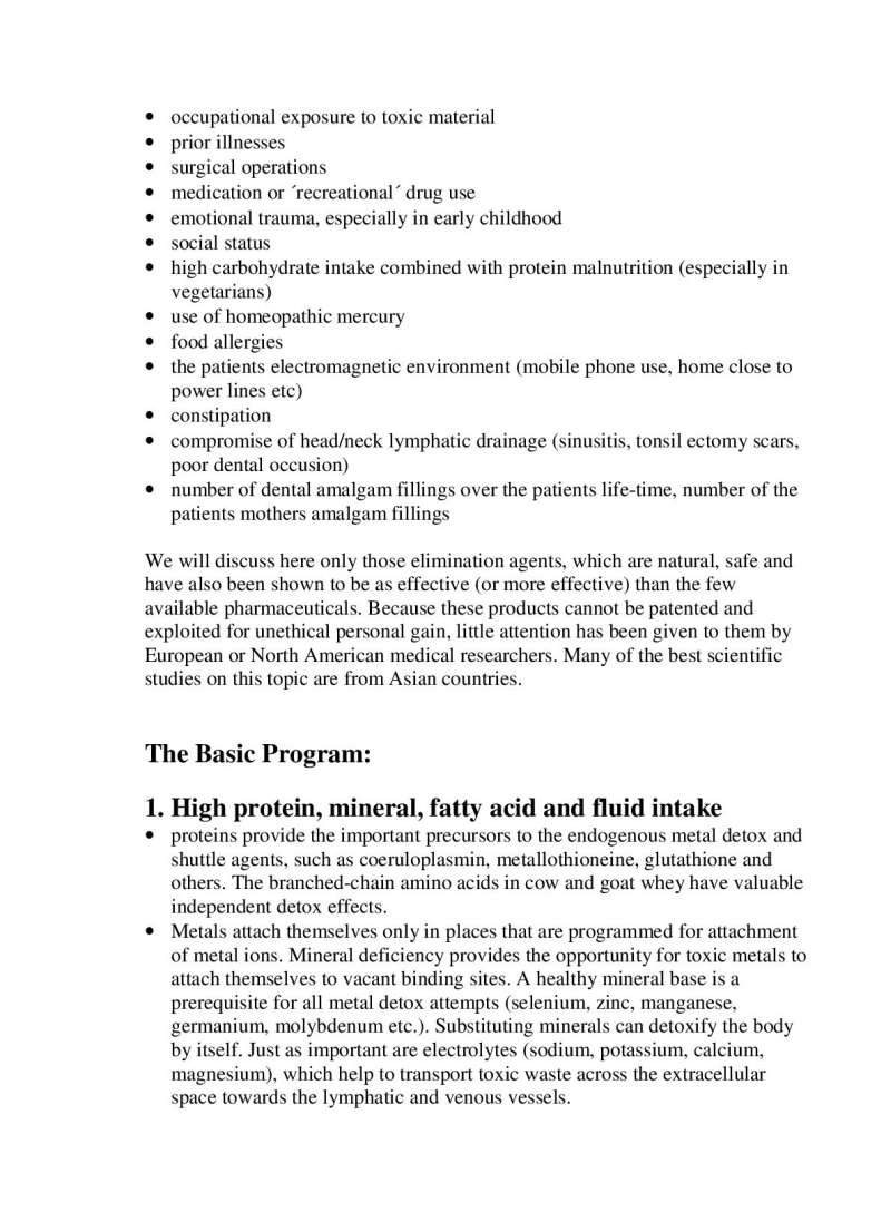 Klinghardt Neurotoxin Protocol page 3