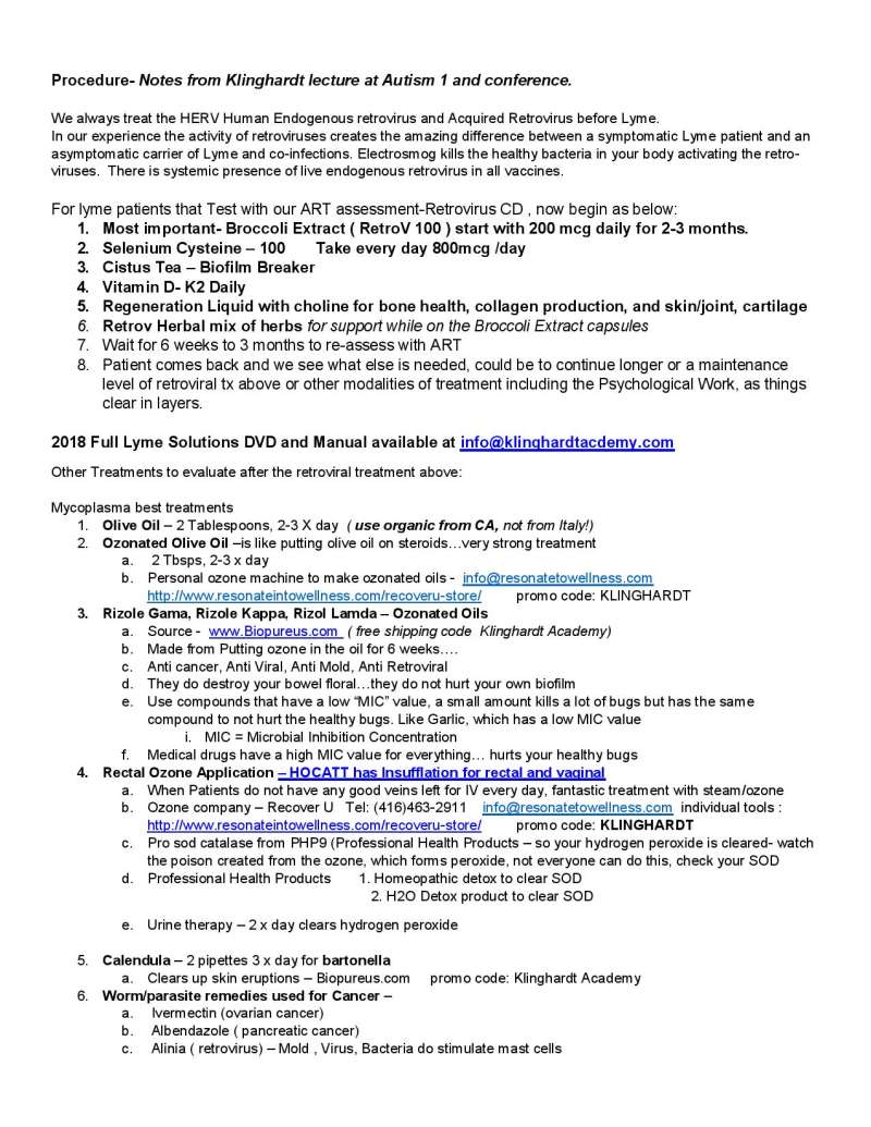 klinghardt protocol for retro virus and lyme page 2