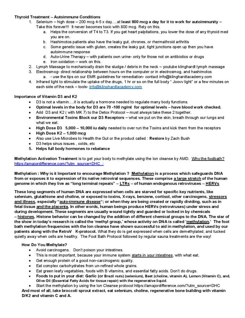 klinghardt protocol for retro virus and lyme page 3