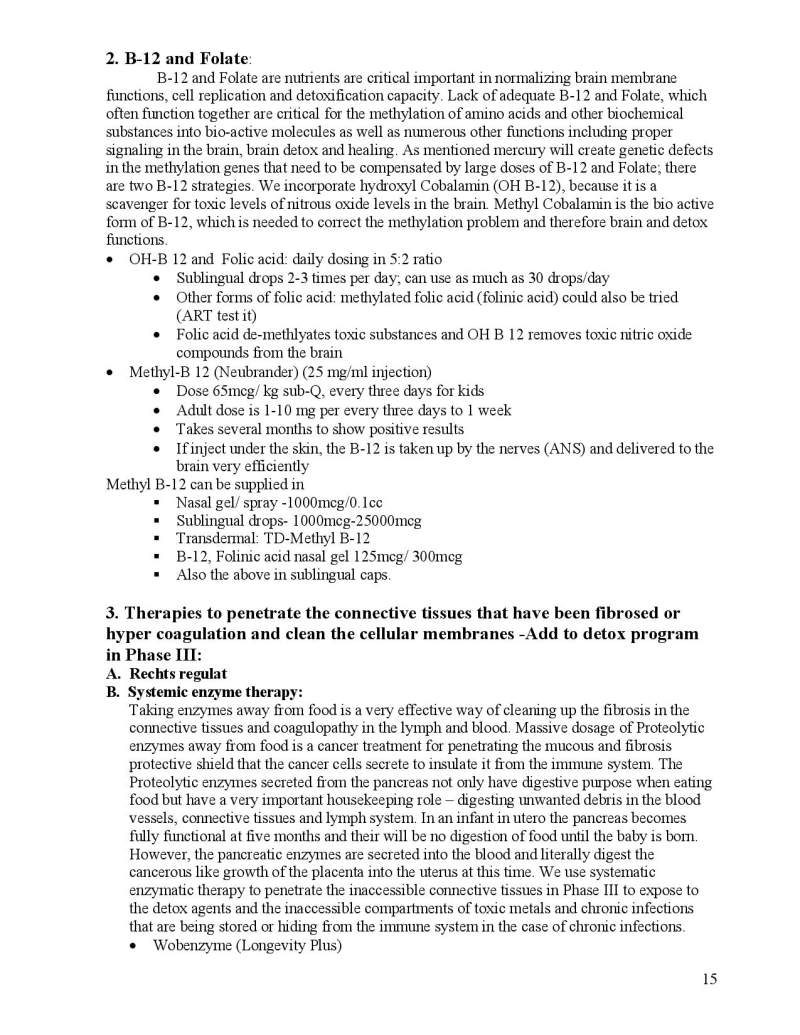 Neurotoxin Detox Instructions page 15