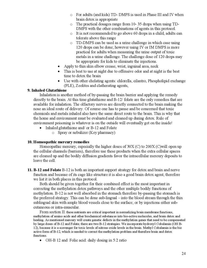 Neurotoxin Detox Instructions page 24