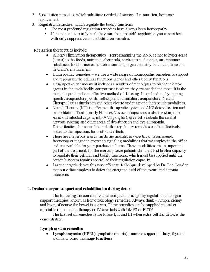 Neurotoxin Detox Instructions page 31