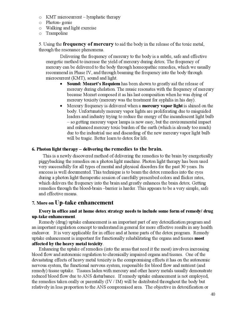 Neurotoxin Detox Instructions page 40