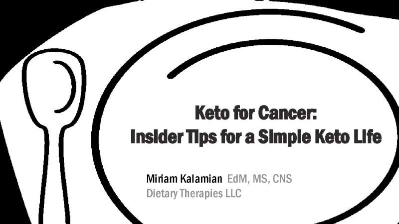 Simple Keto Presentation Slide 1