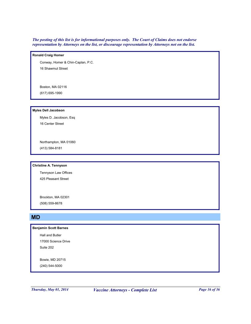 Vaccine Attorneys page16