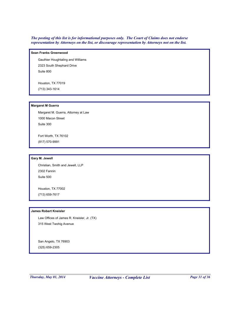 Vaccine Attorneys page31